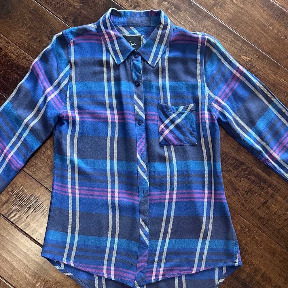 Rails Vibrant Plaid Button Down Shirt